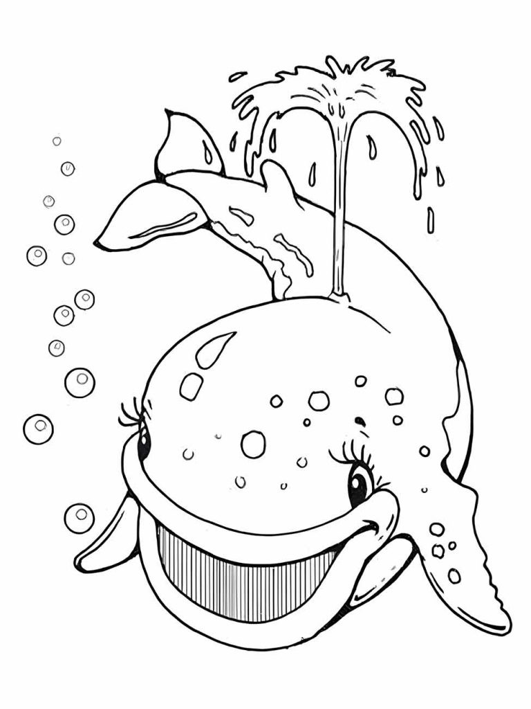 Whales coloring page (22)