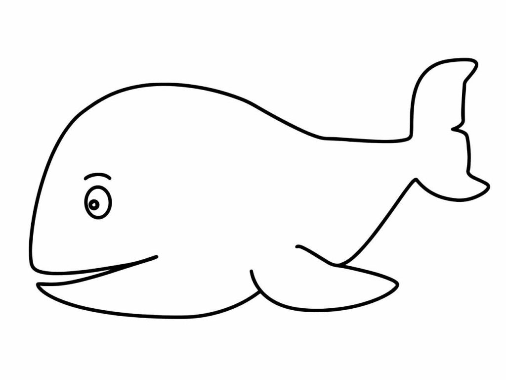 Whales coloring page (4)