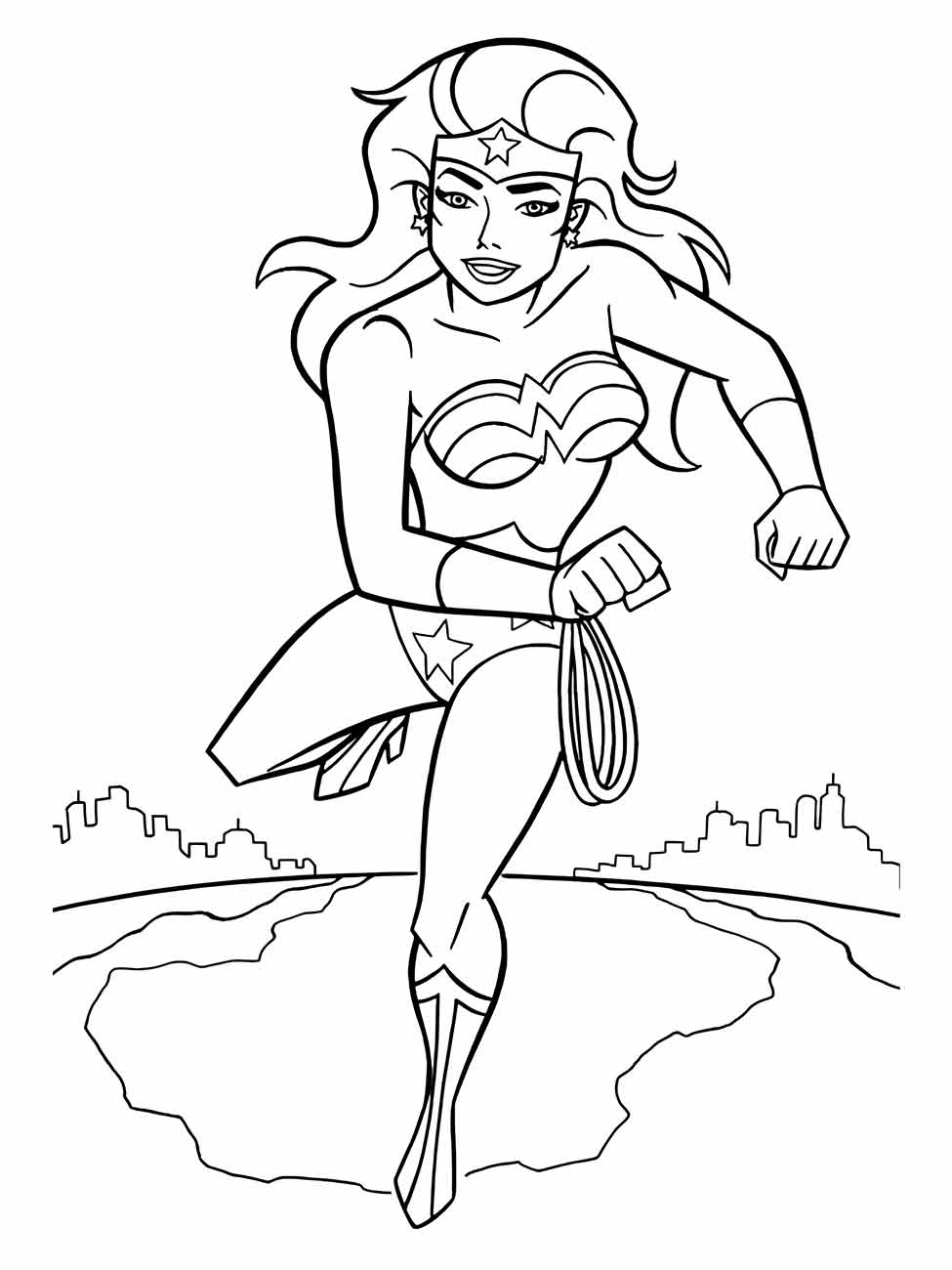 Wonder Woman coloring page (11)