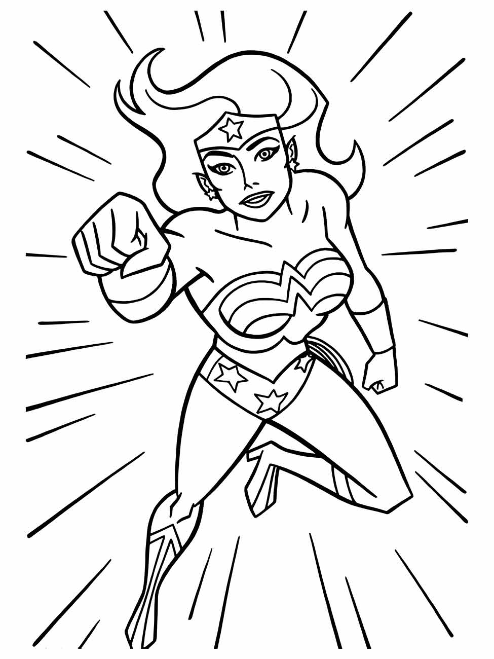 Wonder Woman coloring page (12)