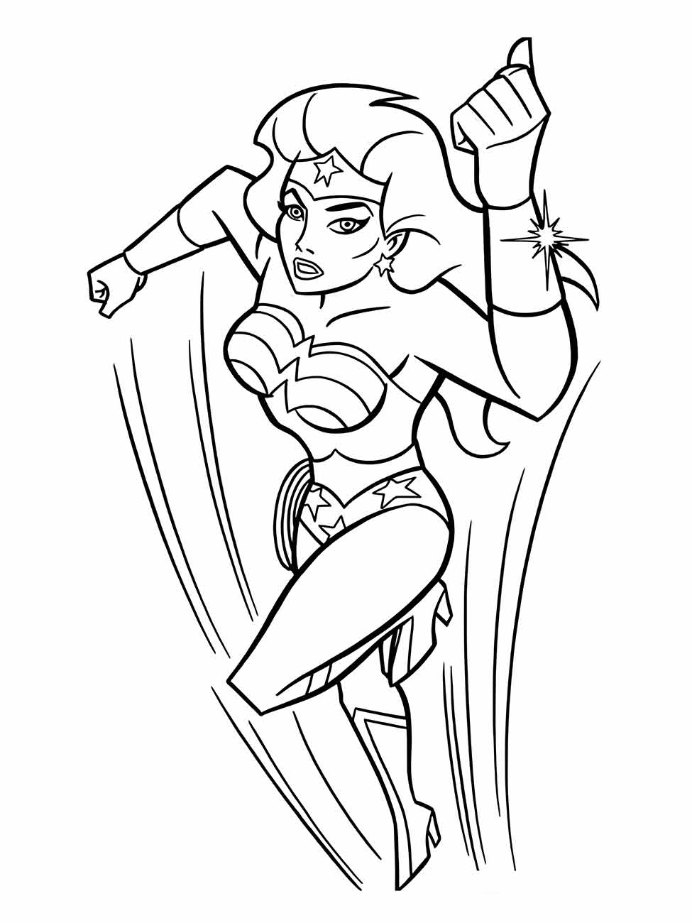 Wonder Woman coloring page (13)