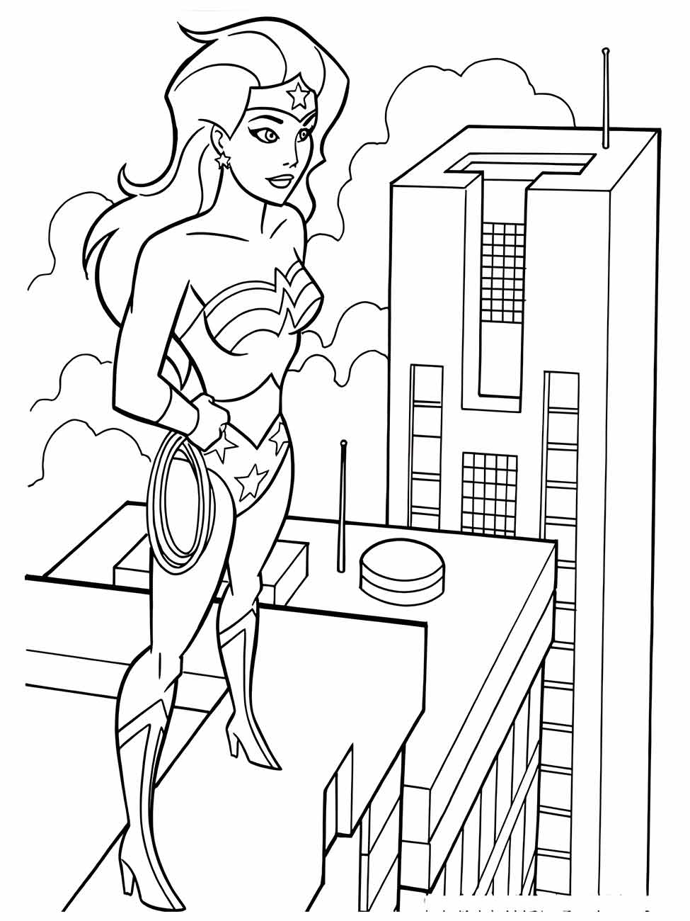 Wonder Woman coloring page (15)