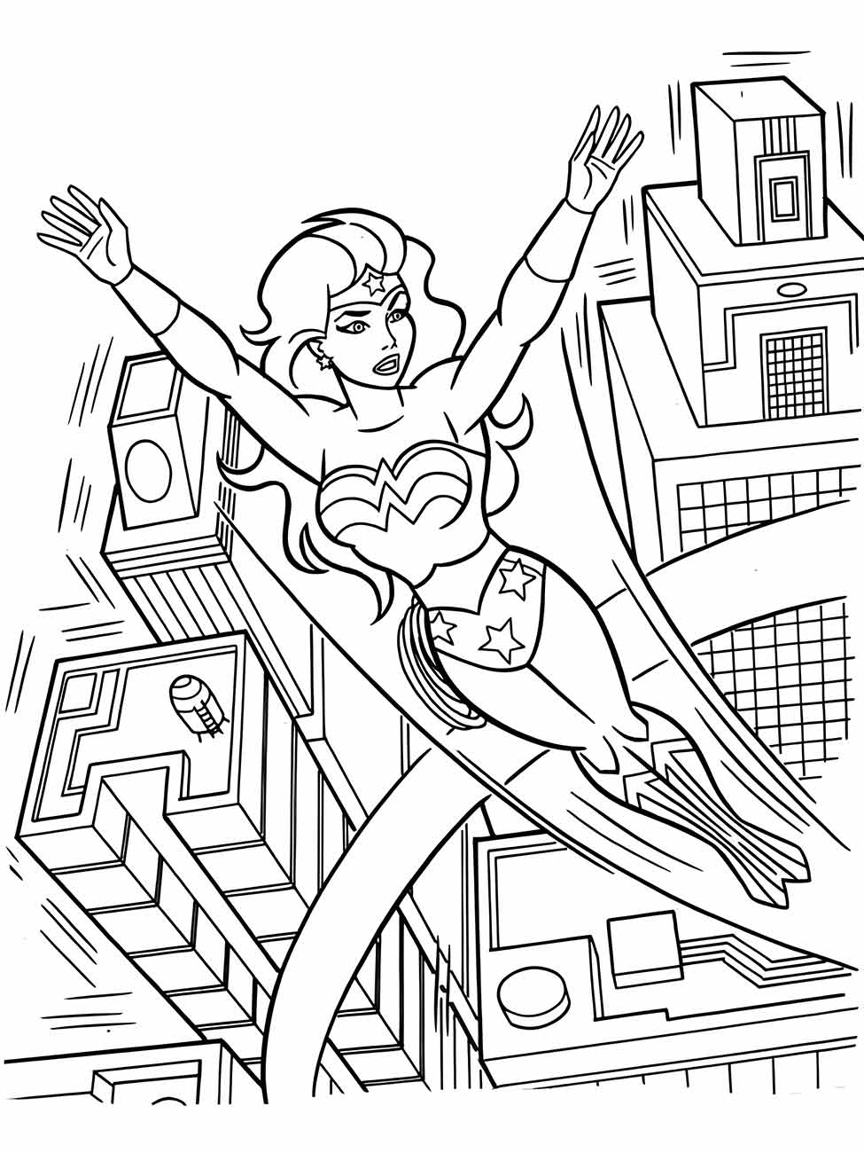 Wonder Woman coloring page (16)