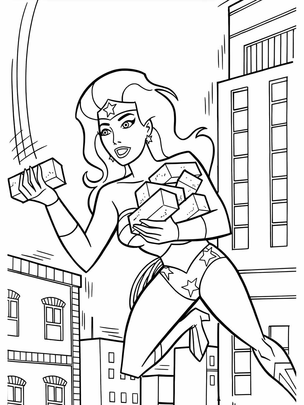 Wonder Woman coloring page (18)