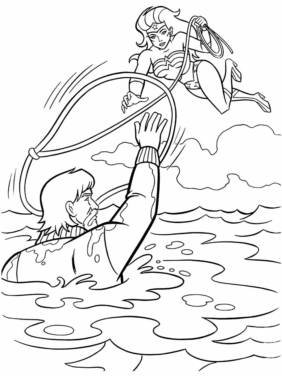 Wonder Woman coloring page (19)