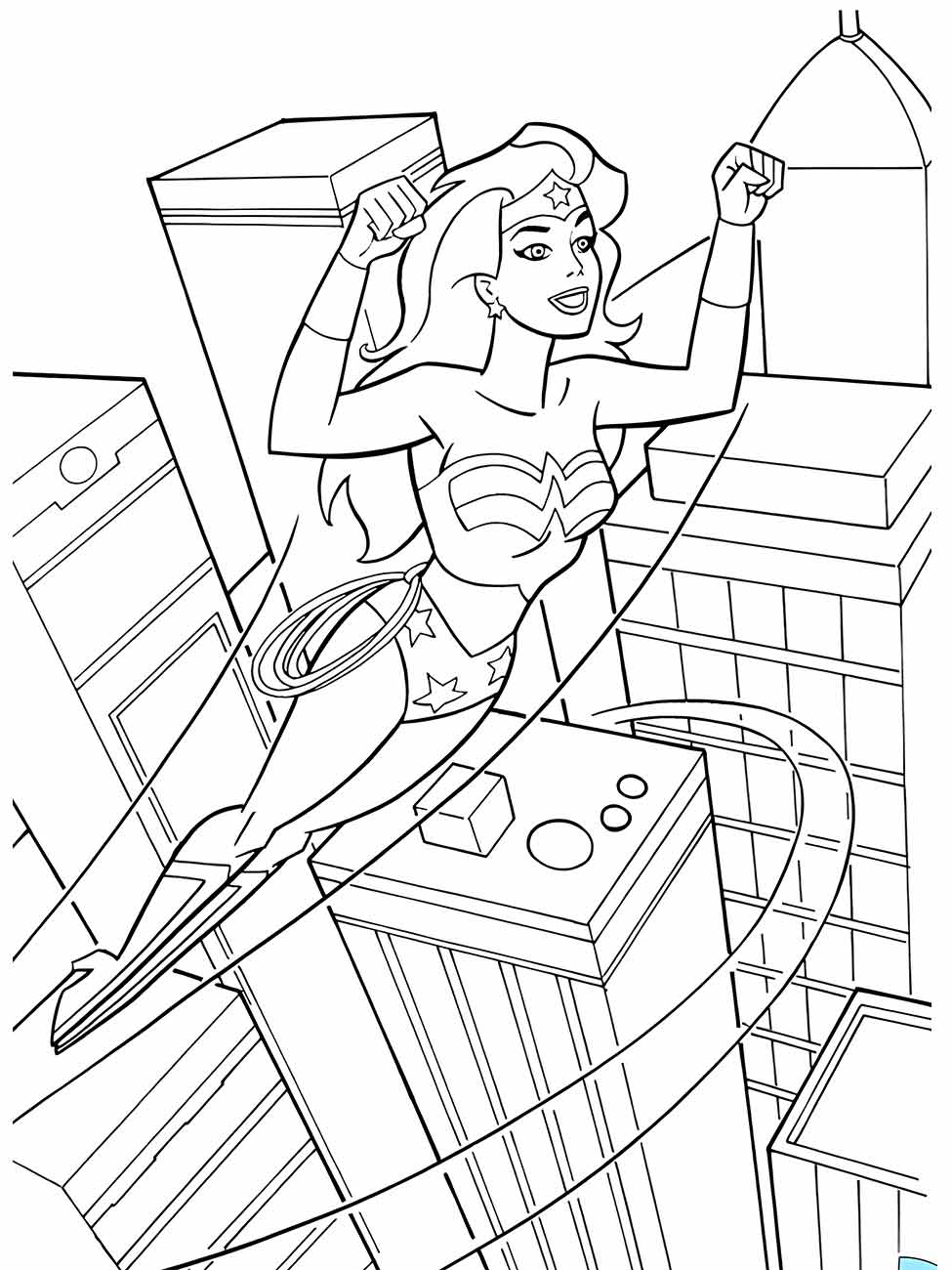 Wonder Woman coloring page (22)