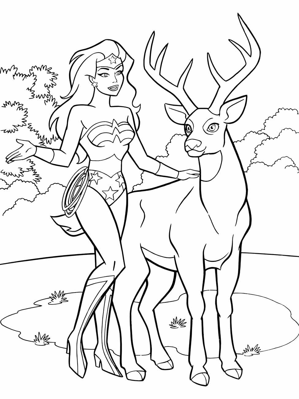 Wonder Woman coloring page (23)