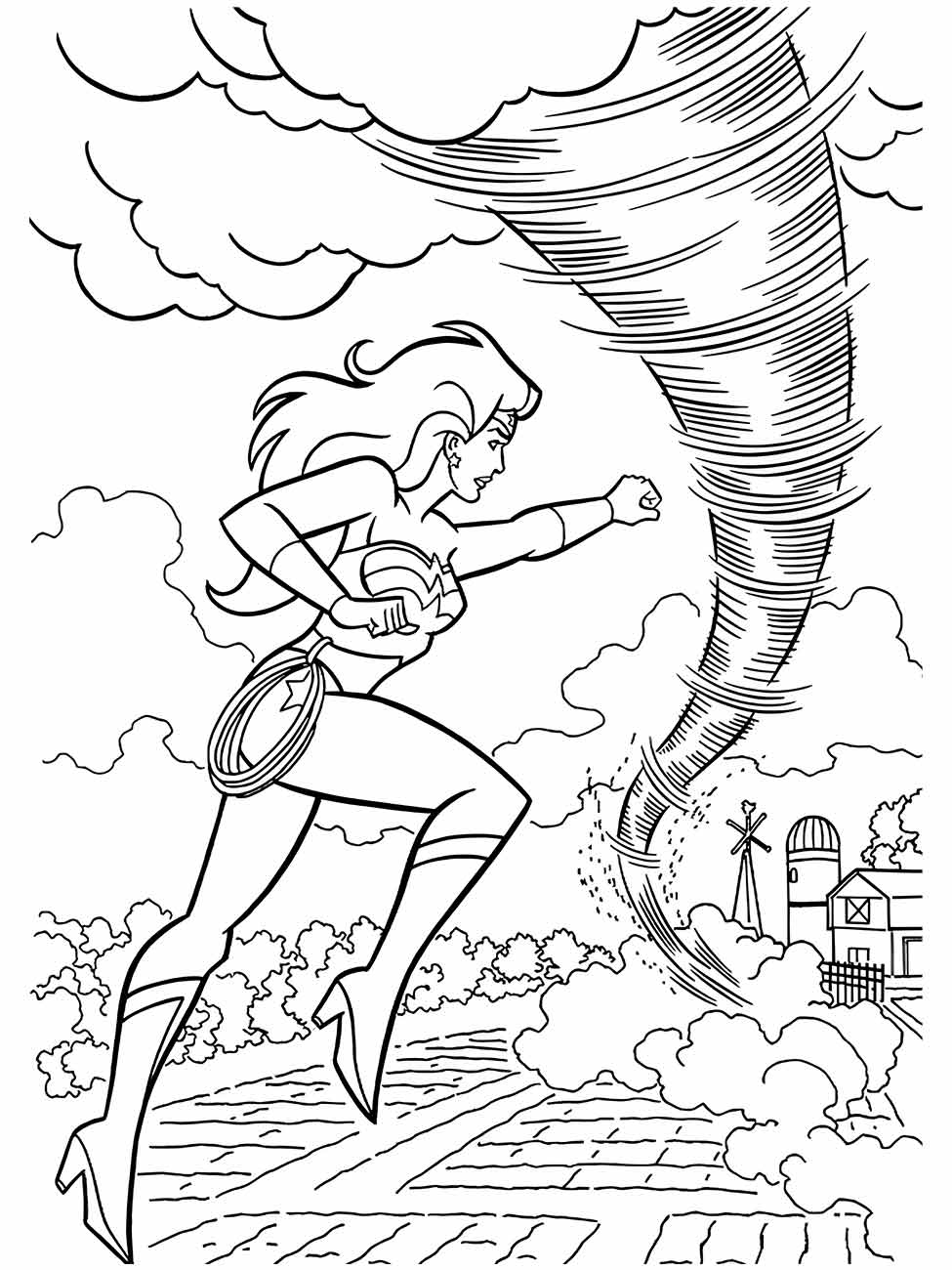 Wonder Woman coloring page (25)