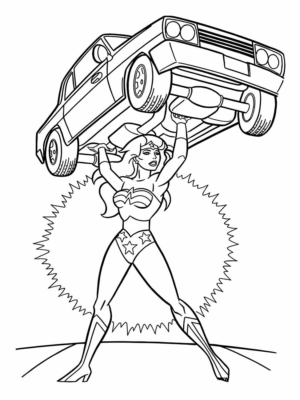 Wonder Woman coloring page (28)