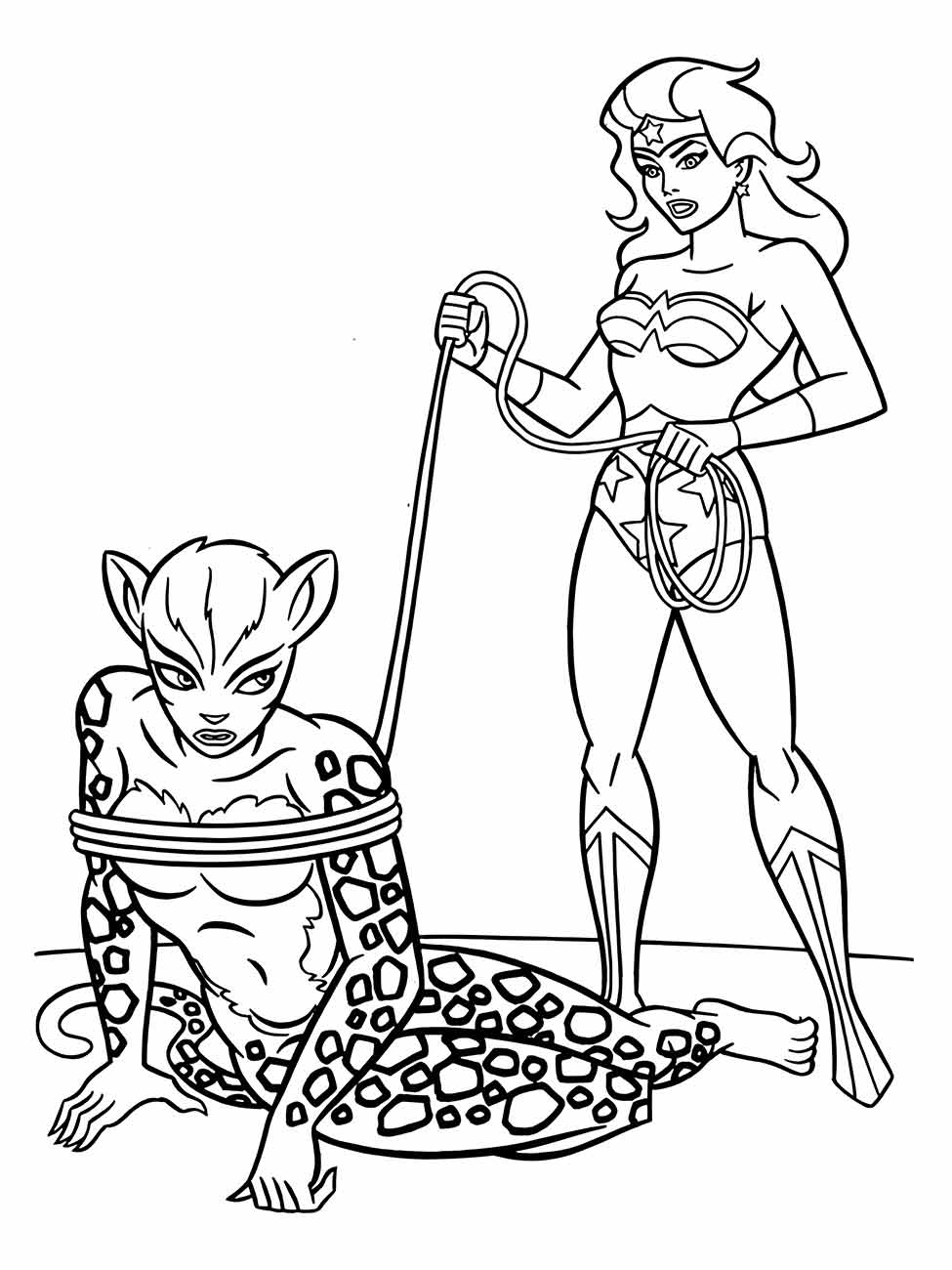 Wonder Woman coloring page (29)