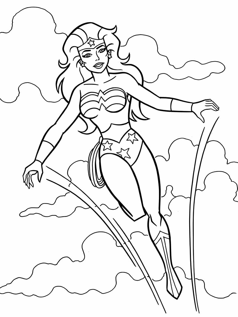 Wonder Woman coloring page (30)