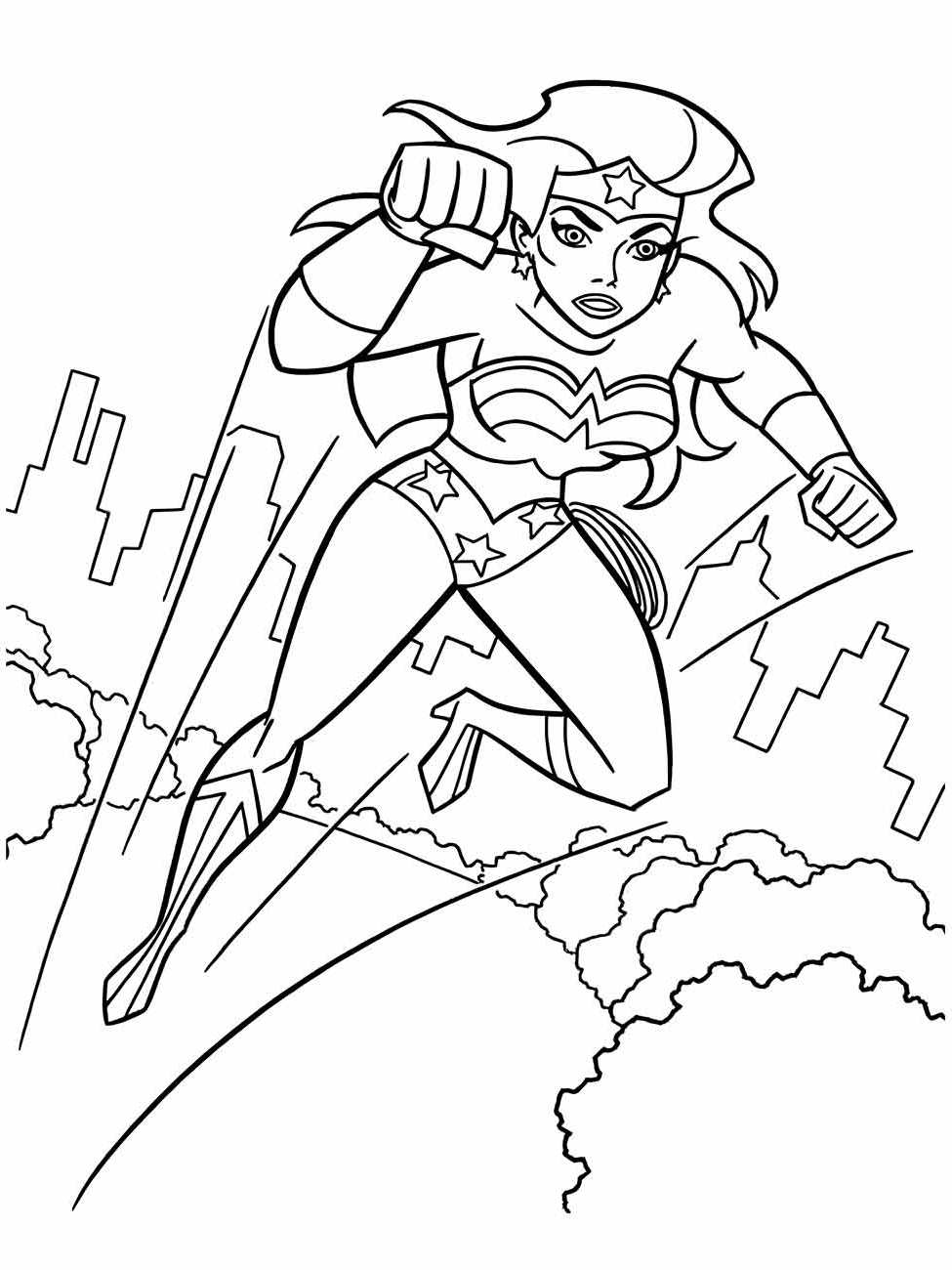 Wonder Woman coloring page (33)