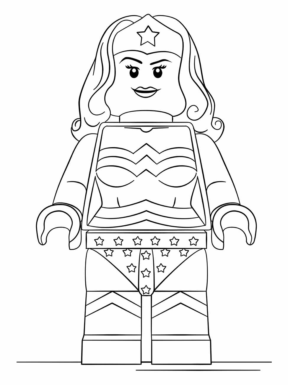 Wonder Woman coloring page (38)