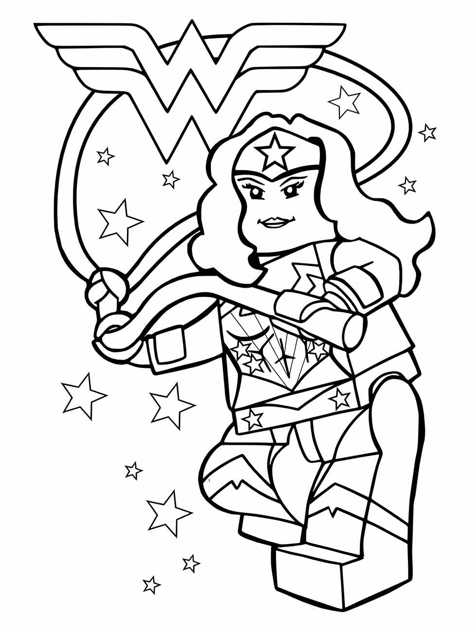 Wonder Woman coloring page (41)