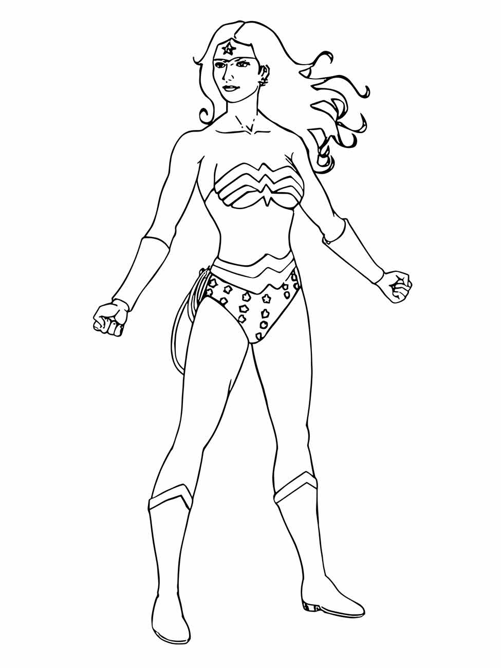 Wonder Woman coloring page (44)