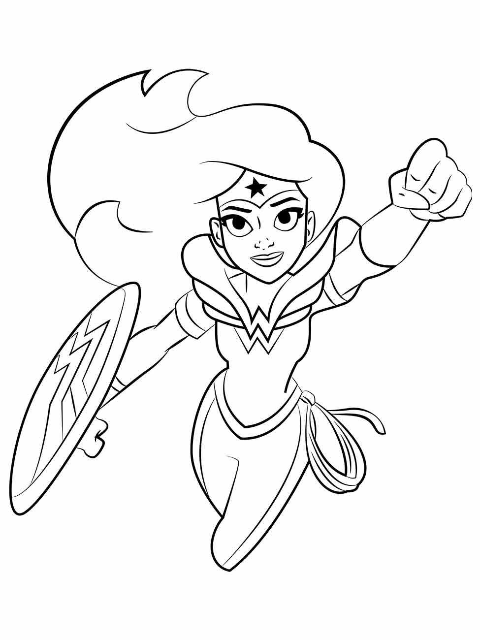 Wonder Woman coloring page (46)