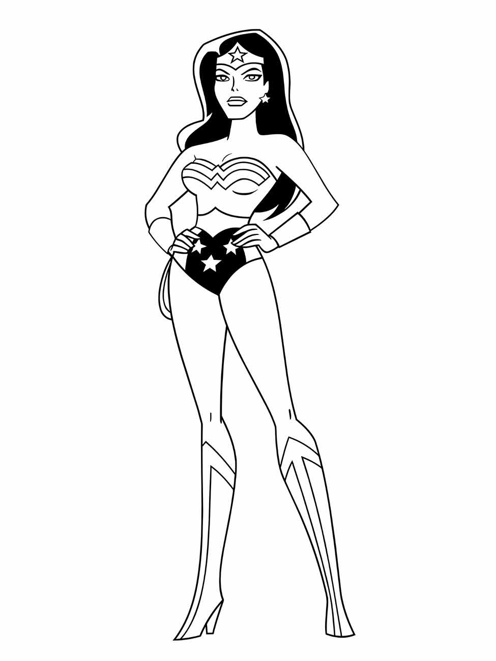 Wonder Woman coloring page (48)