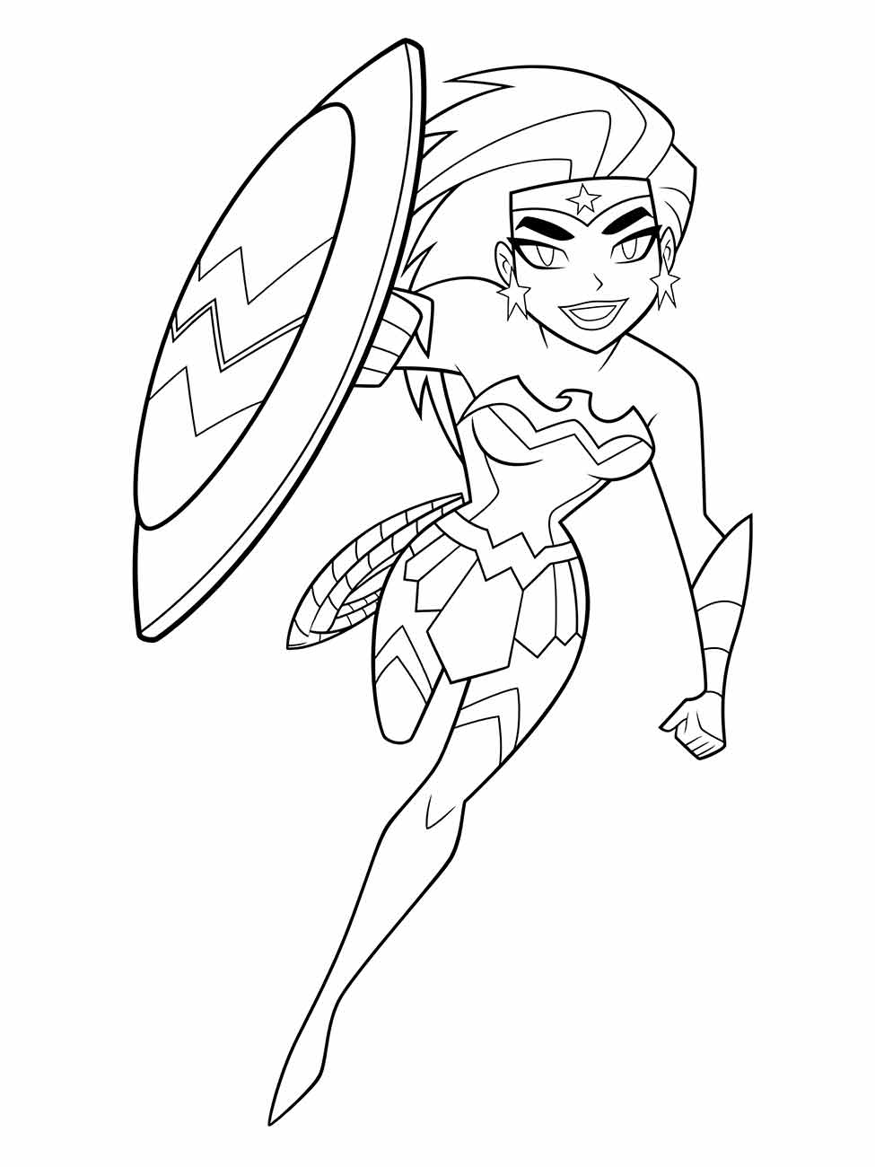 Wonder Woman coloring page (52)