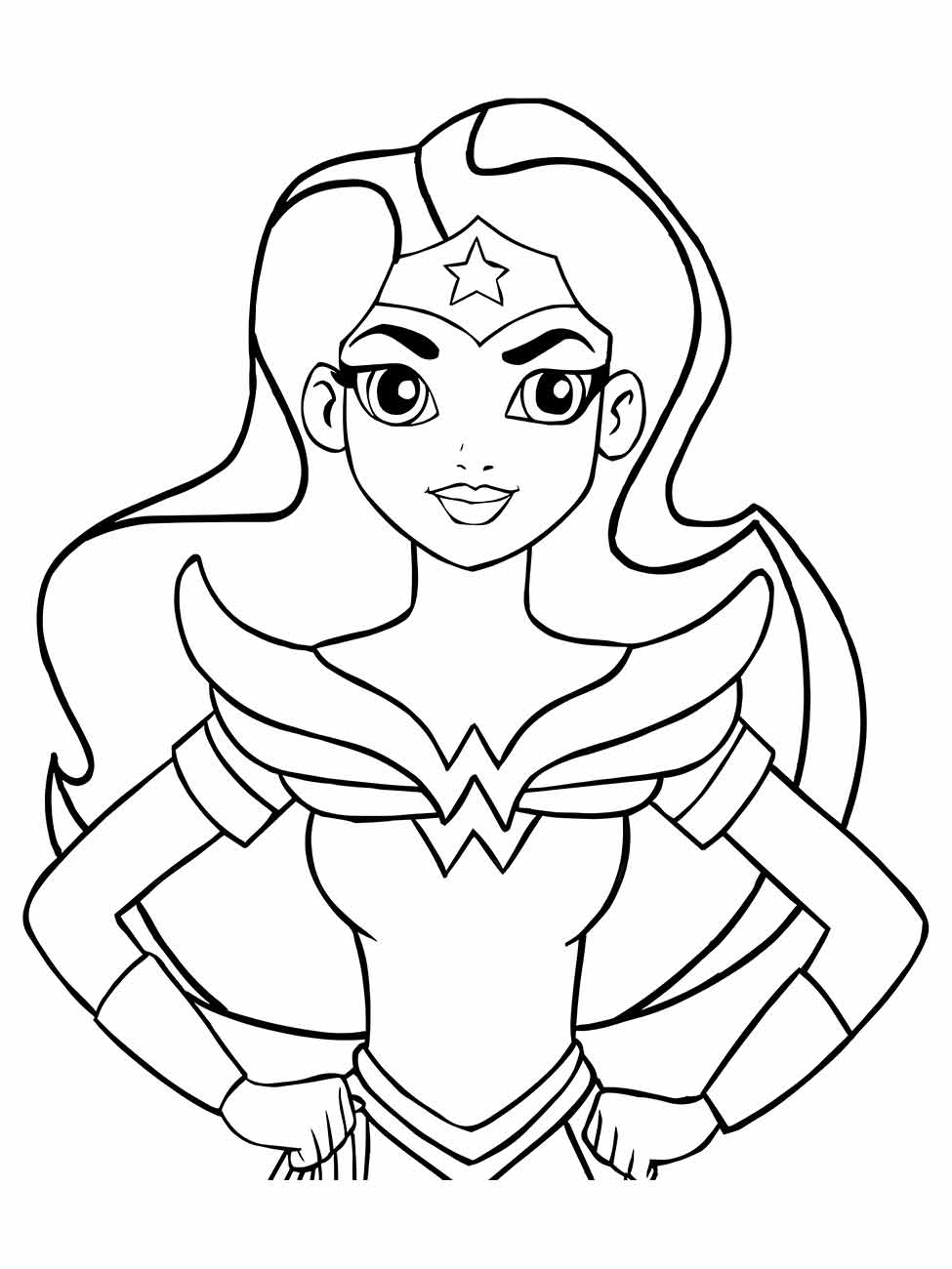 Wonder Woman coloring page (53)