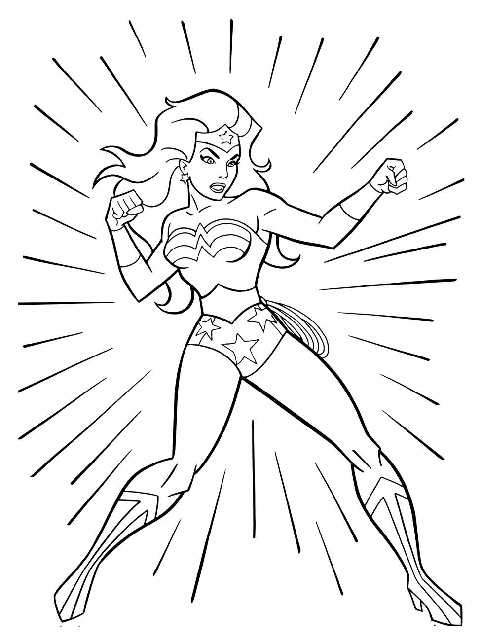 Wonder Woman coloring page (6)