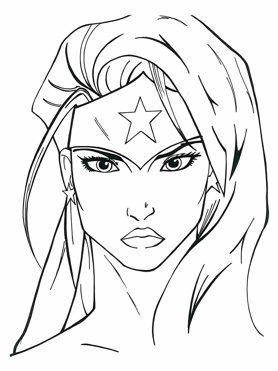 Wonder Woman coloring page (60)