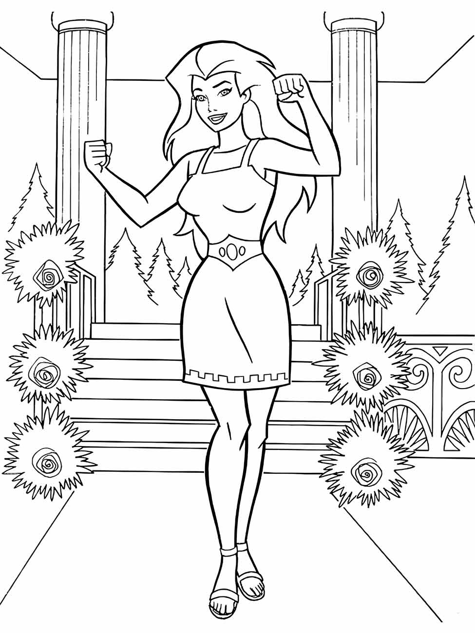 Wonder Woman coloring page (7)