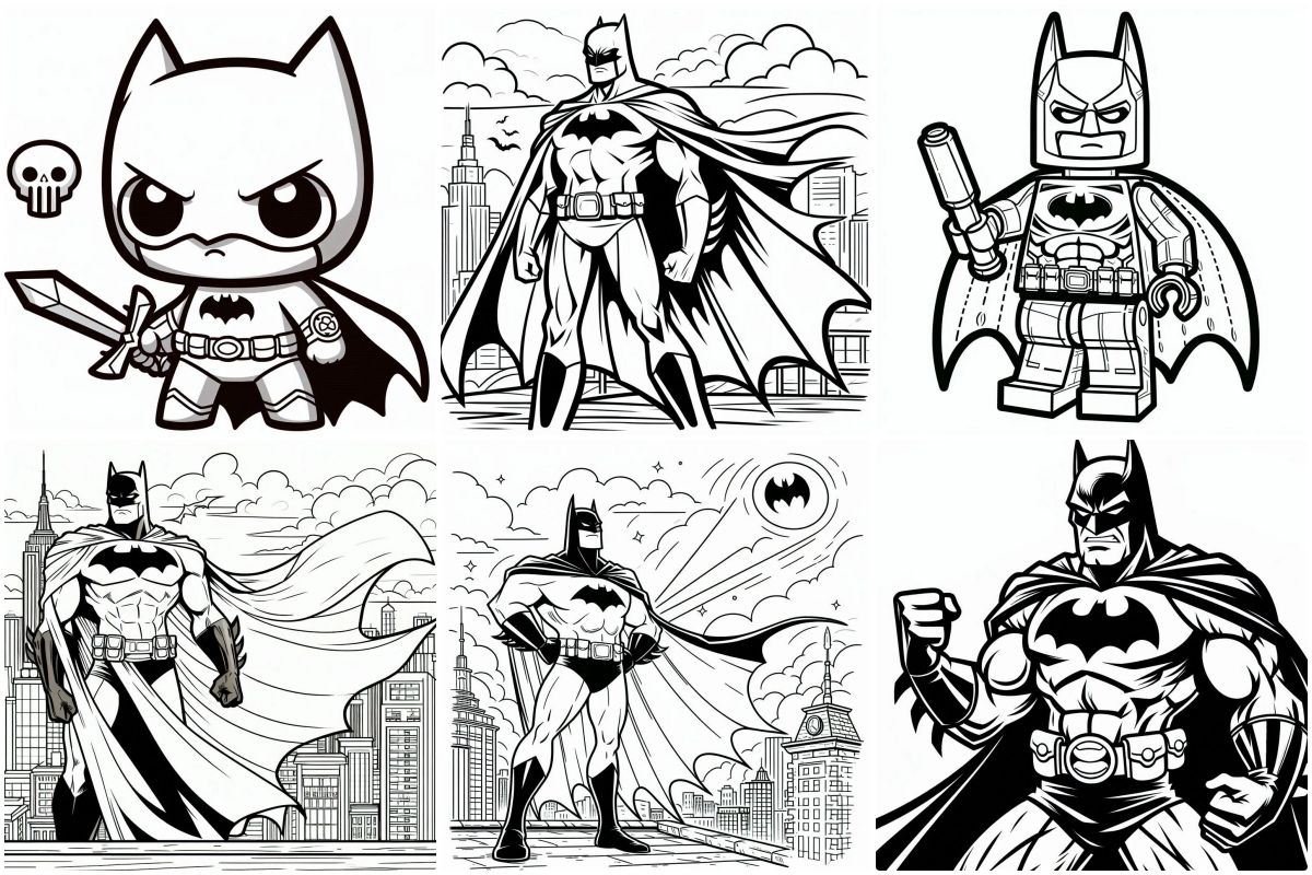 Batman coloring pages