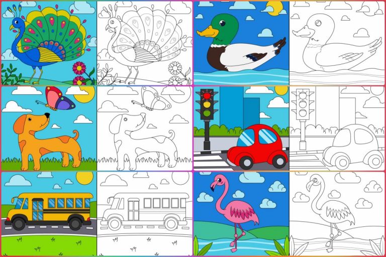 coloringpages Drawing for kids to colorcoloring pages