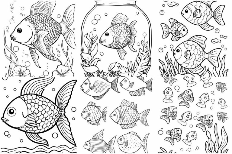 coloringpages Fish coloring pages