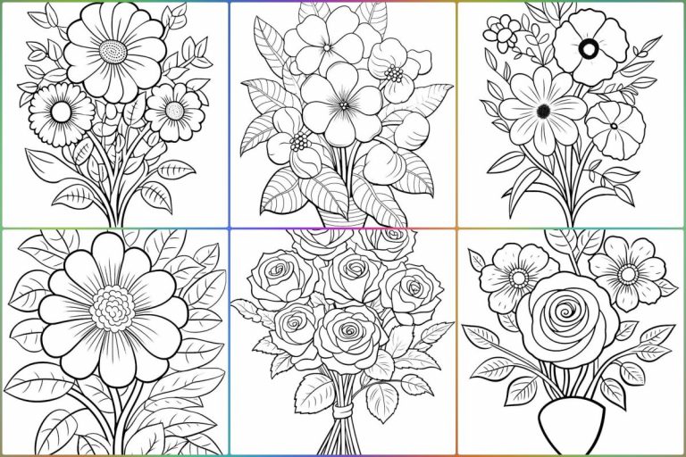 coloringpages Flowers coloring pages