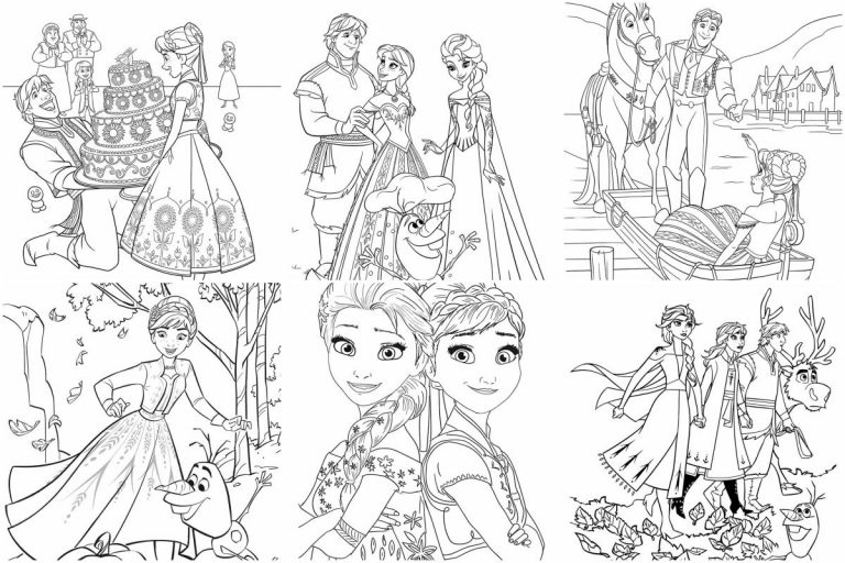 coloringpages Frozen coloring pages