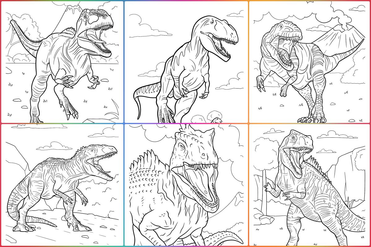 Gigantosaurus Coloring Pages