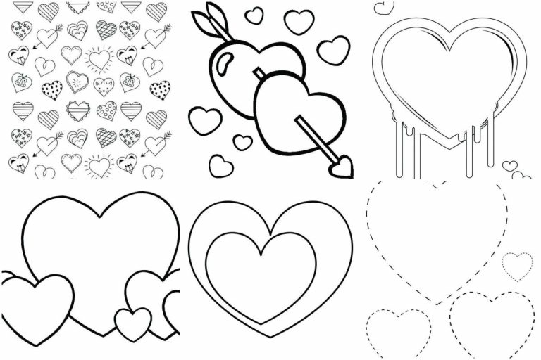 coloringpages Heart coloring pages