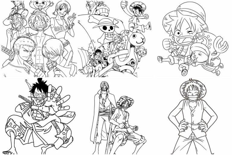 coloringpages One Piece coloring pages