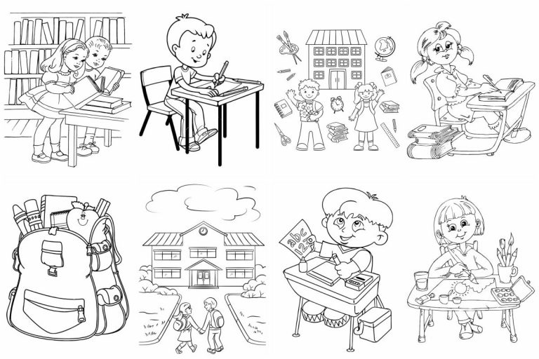 coloringpages School coloring pages