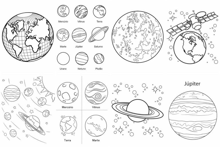 coloringpages Solar System coloring pages