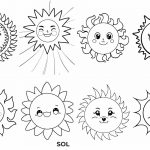 coloringpages Sun coloring pages