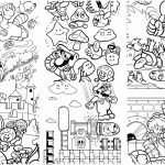 coloringpages Super Mario Bros coloring pages